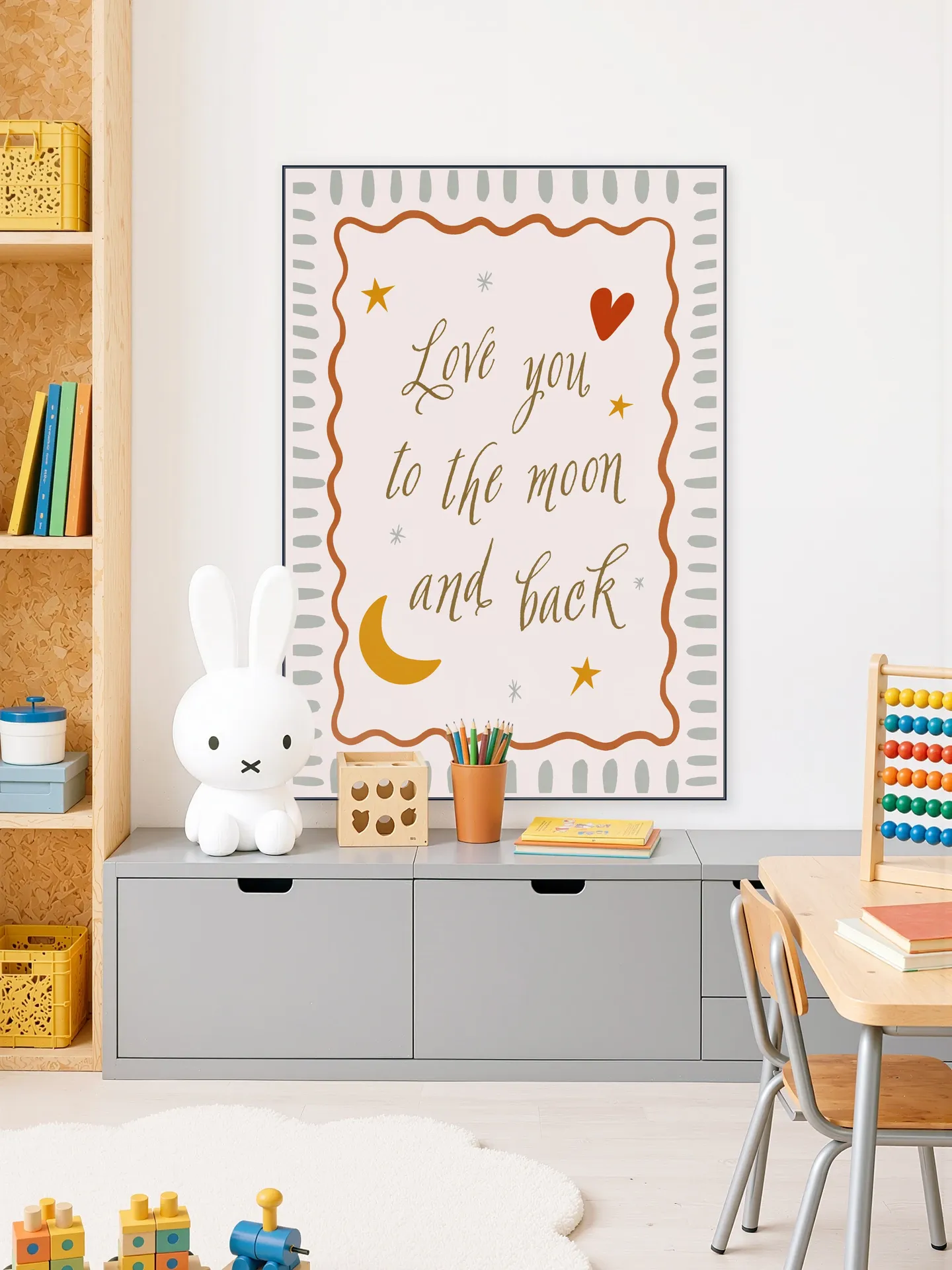 Love you to the moon and back