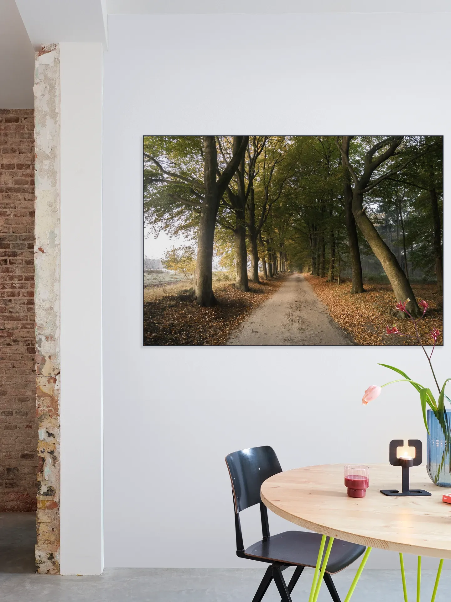 Autumn Forest Lane