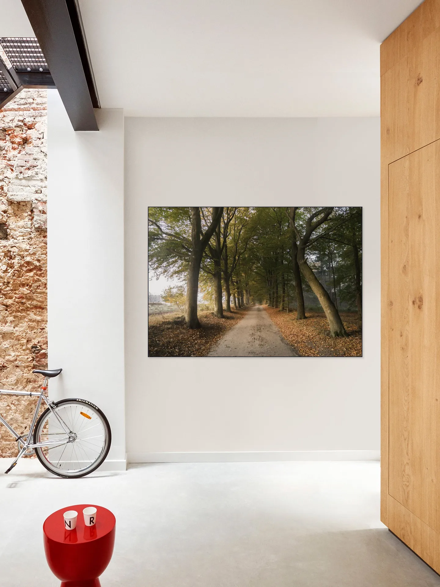 Autumn Forest Lane