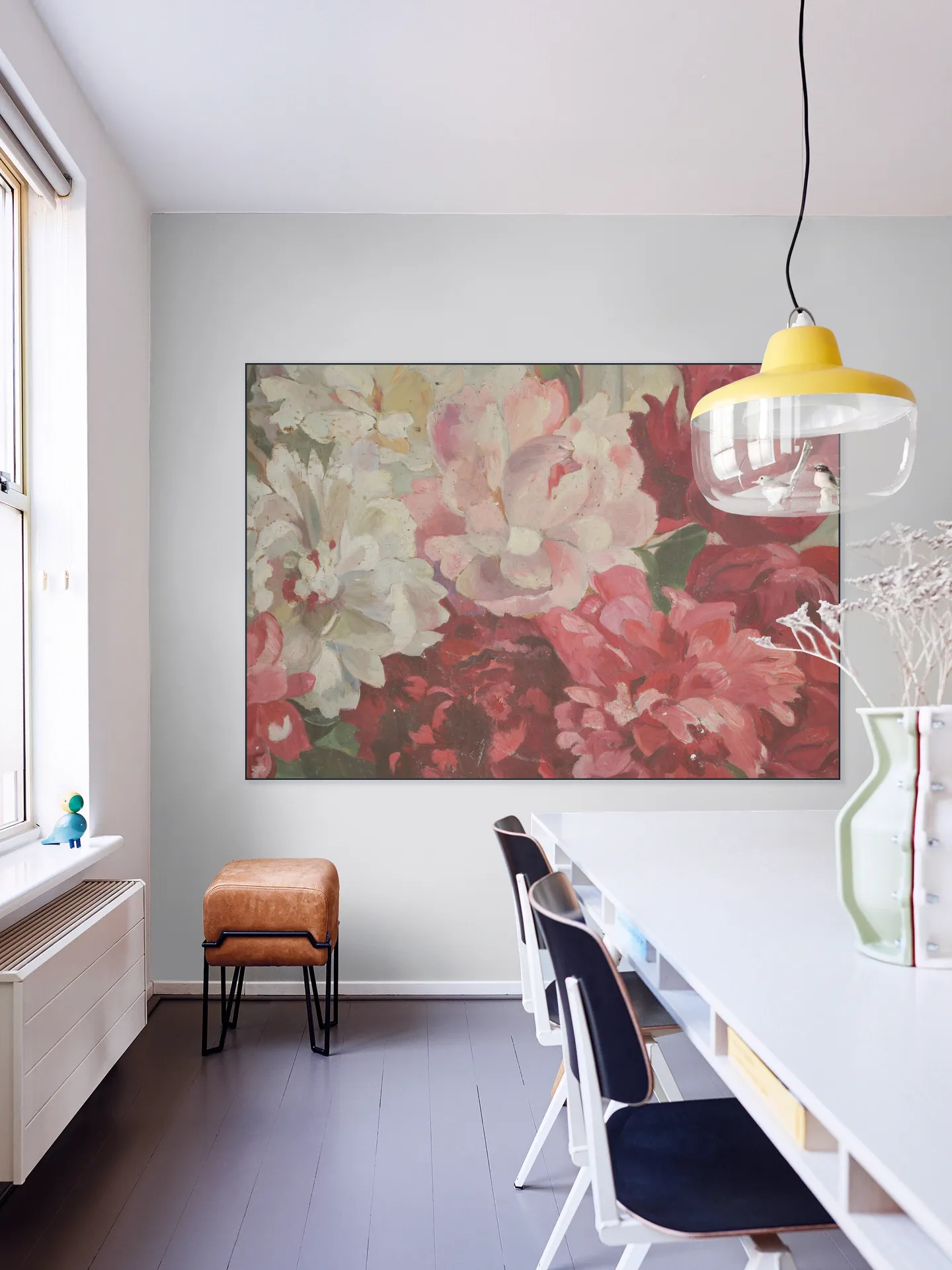 Tableau Fleurs Genevieve