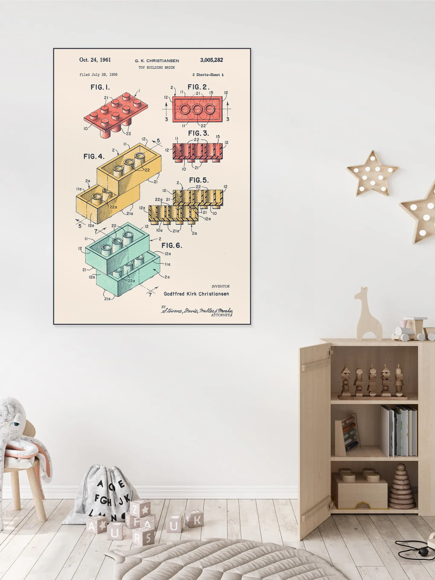 Lego Print Color