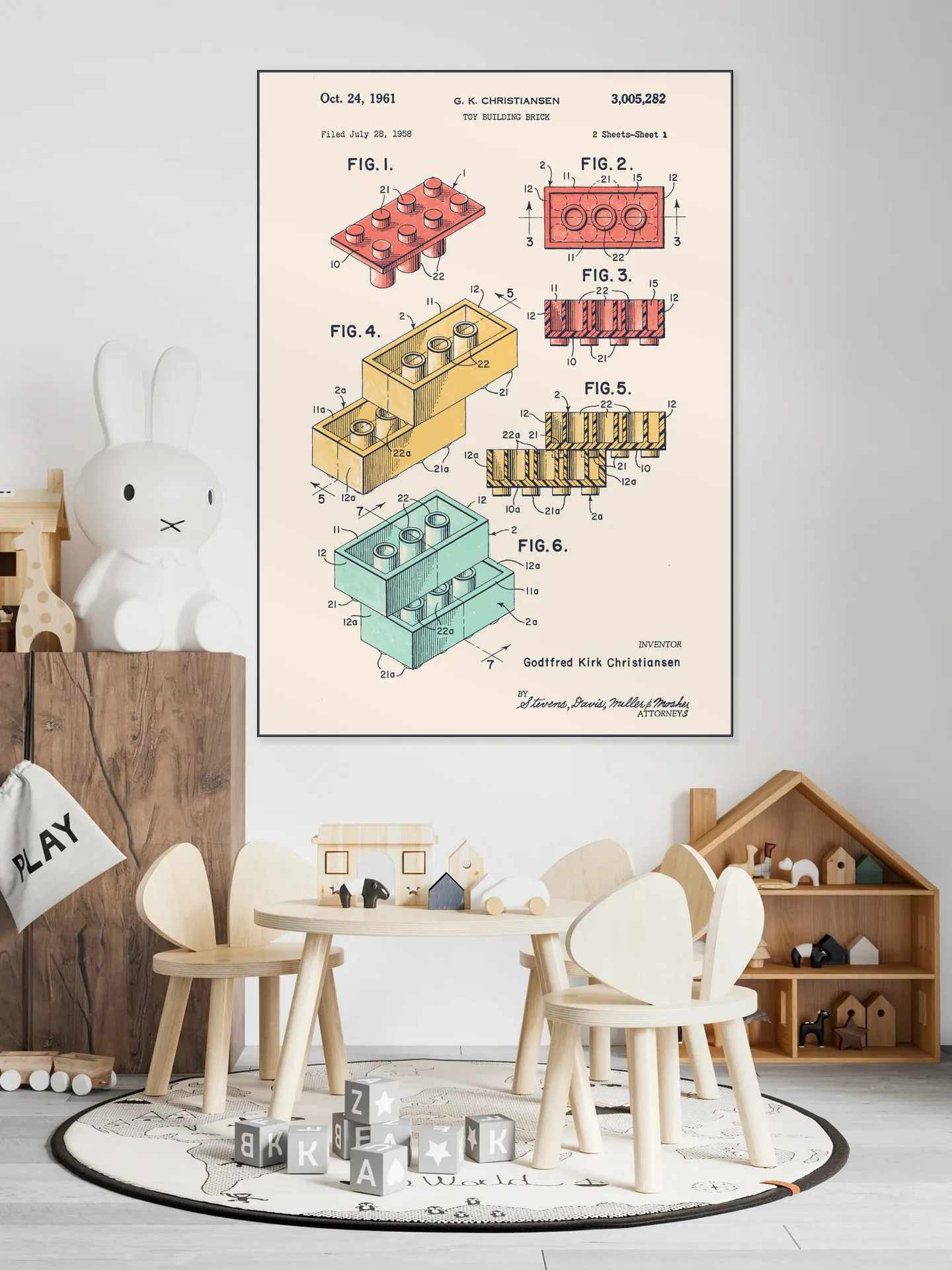 Lego Print Color