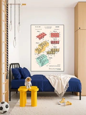 Lego Print Color