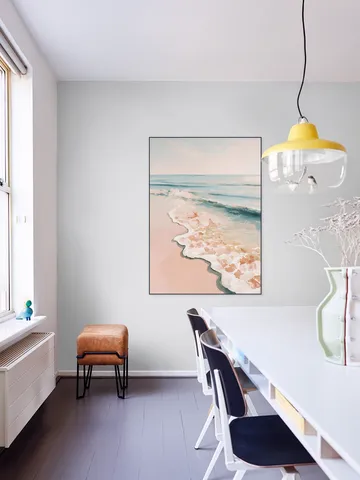 Pastel Ocean Shore