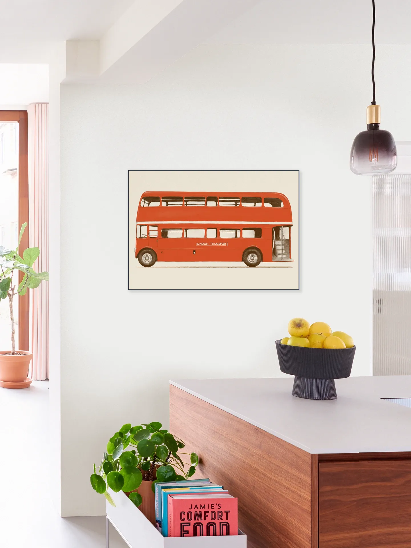 Red English Bus