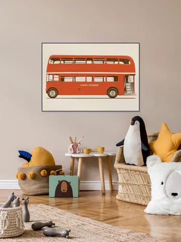 Red English Bus