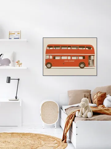 Red English Bus