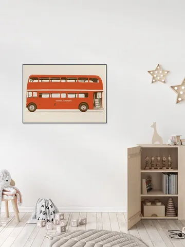 Red English Bus