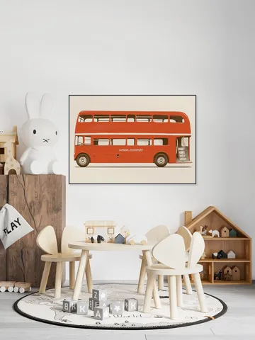 Red English Bus