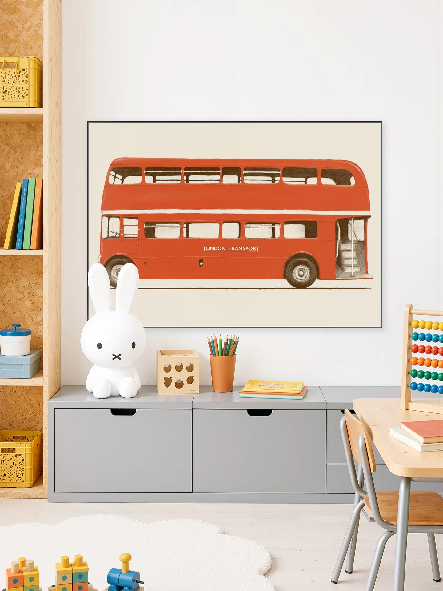 Red English Bus