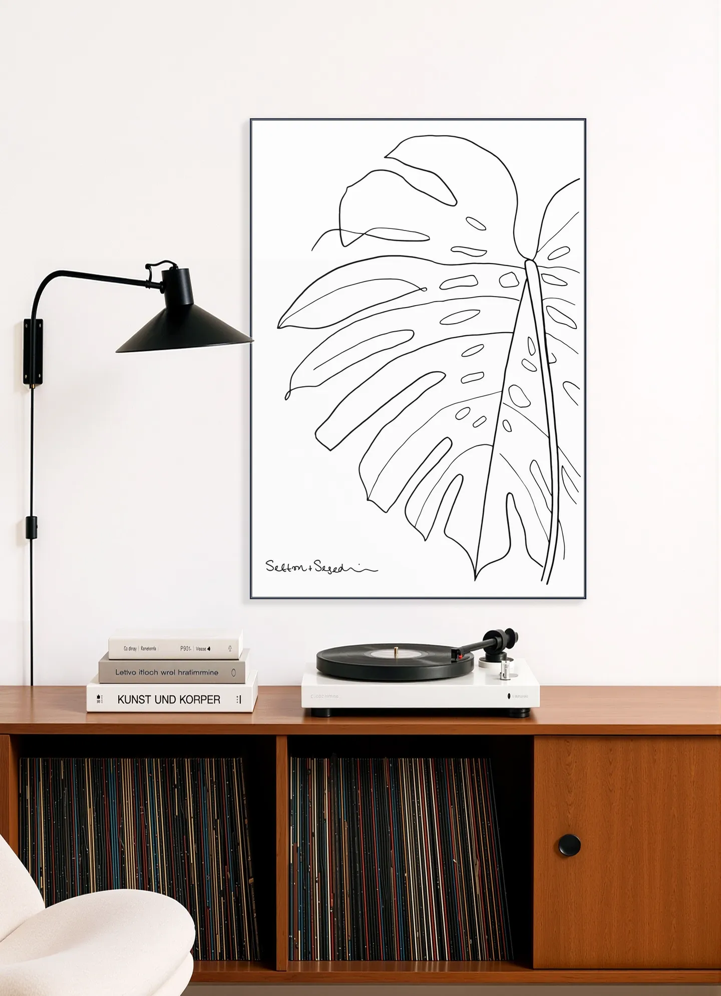 Monstera white