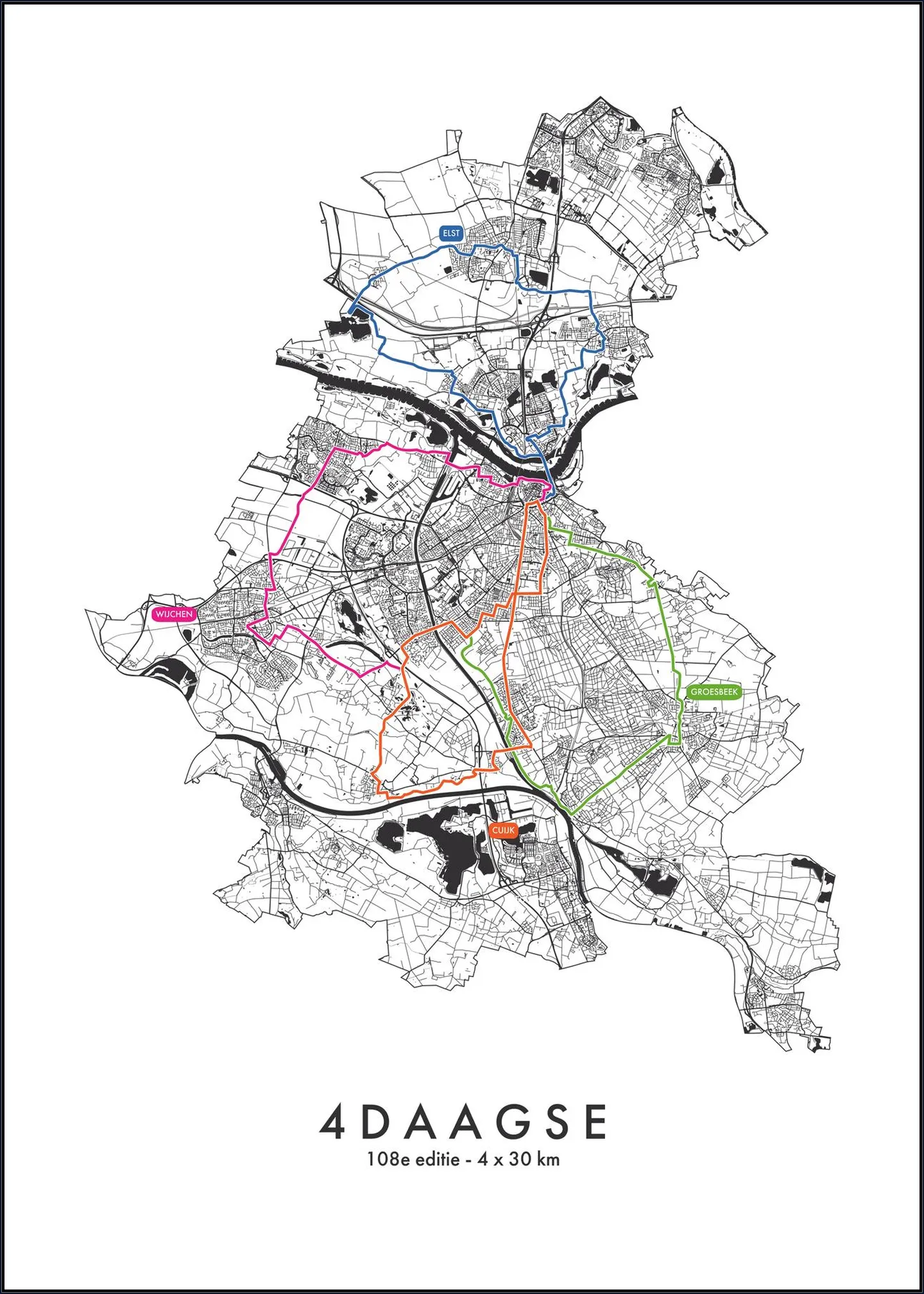 De Nijmeegse 4Daagse 120km - 2026