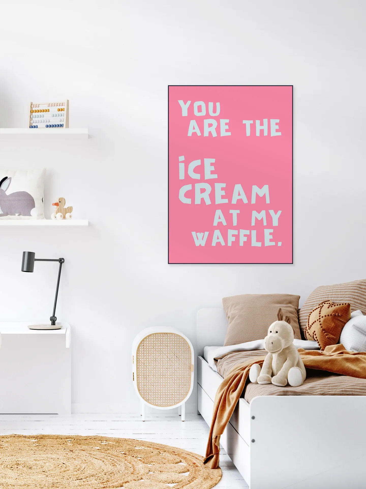 Sweet Waffle Love Quote