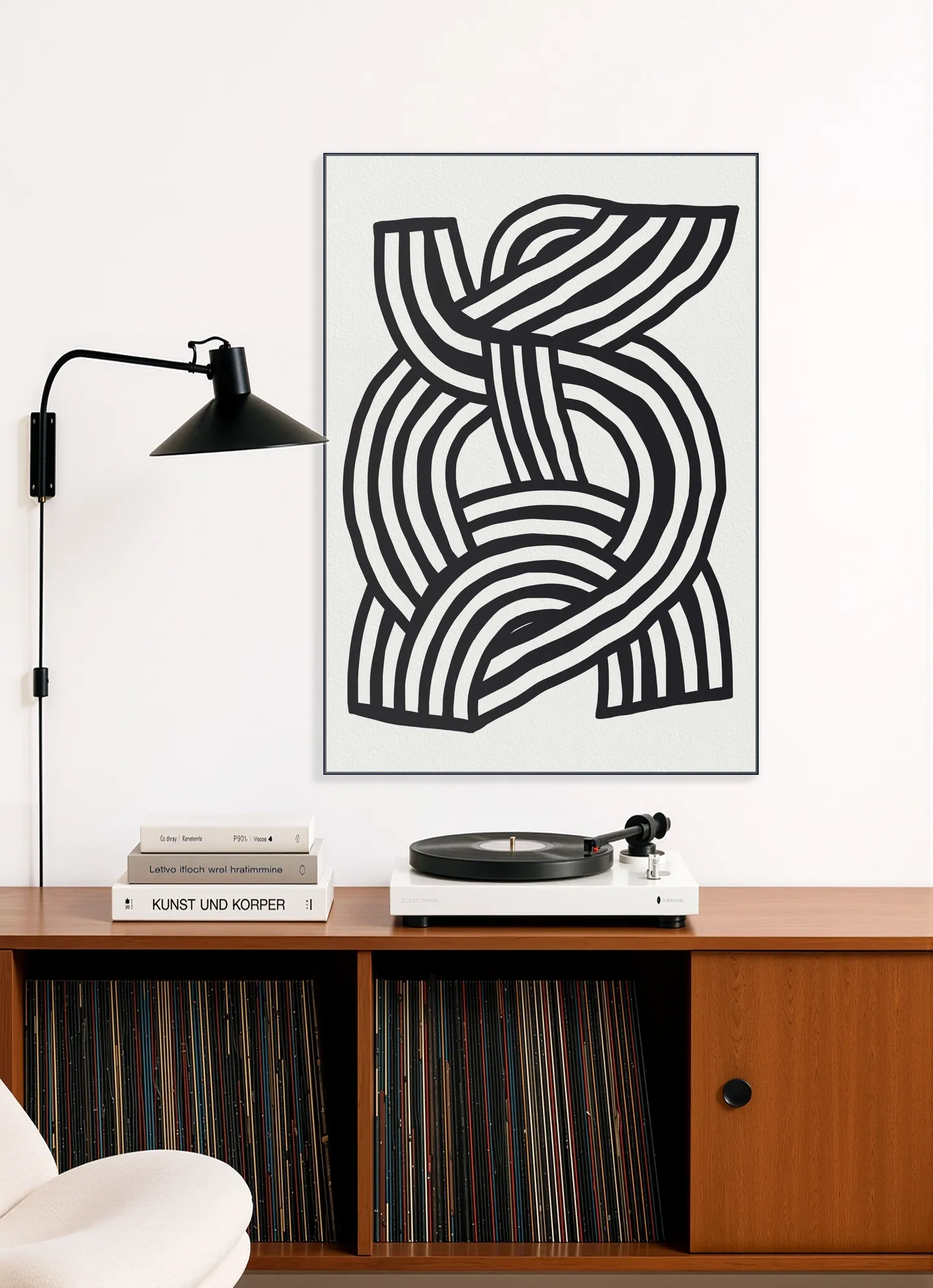 Mid Century Modern - Abstract Lines