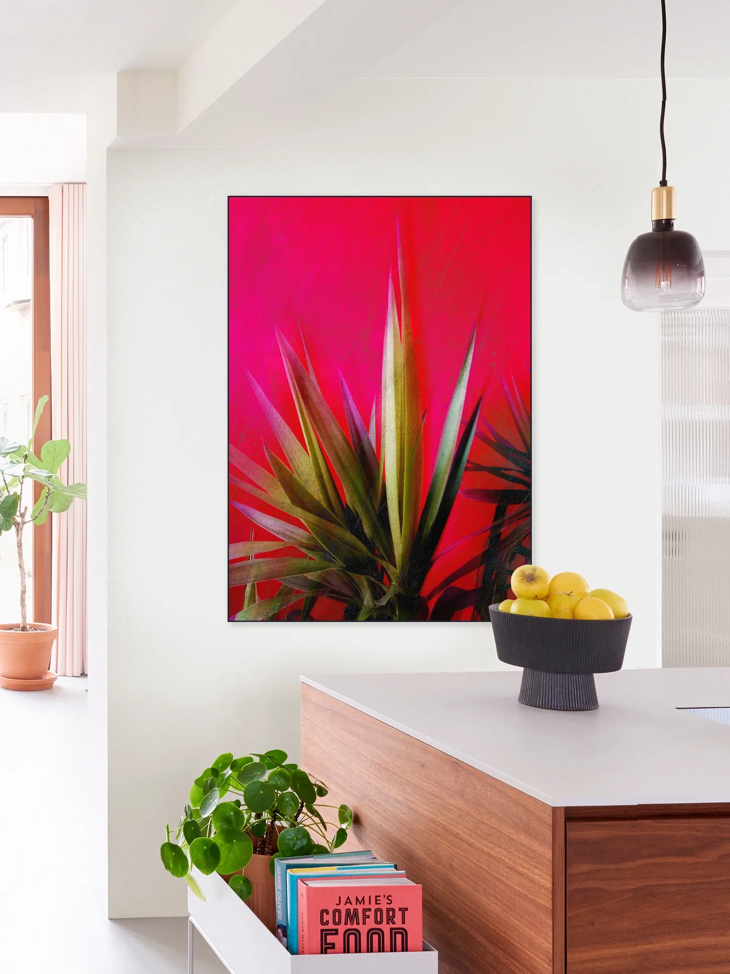 Magenta and Green