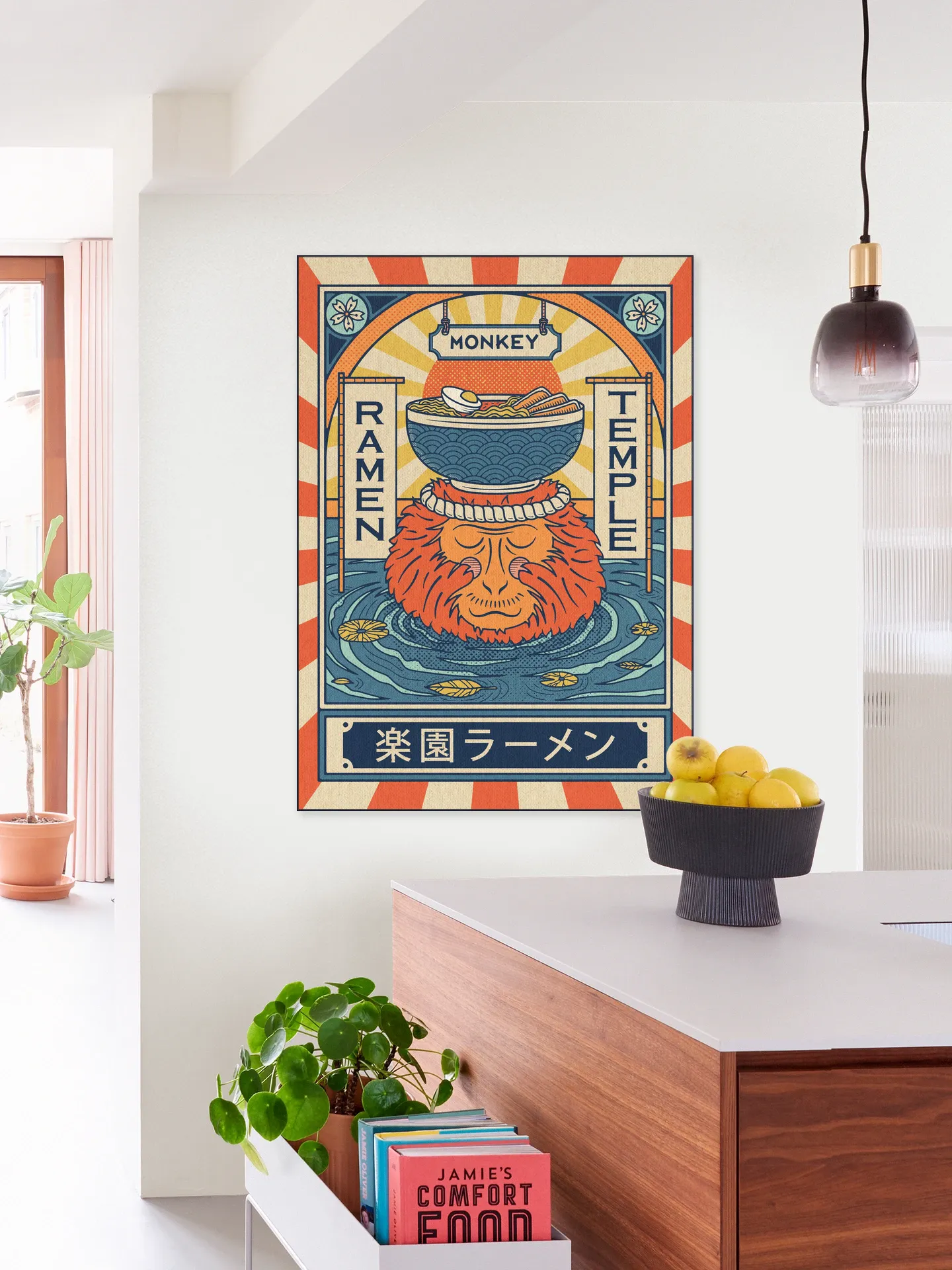 Ramen Temple Monkey