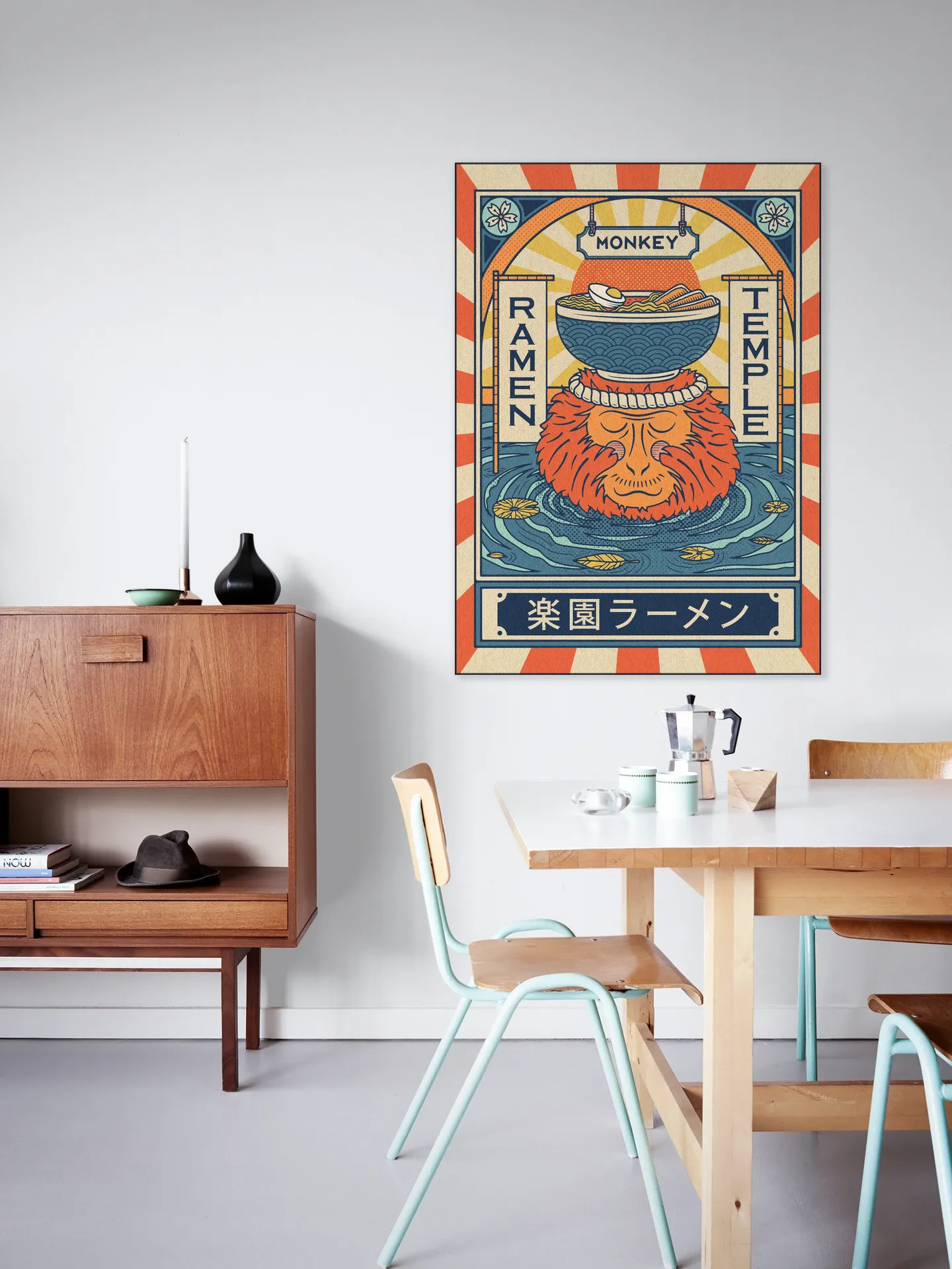 Ramen Temple Monkey
