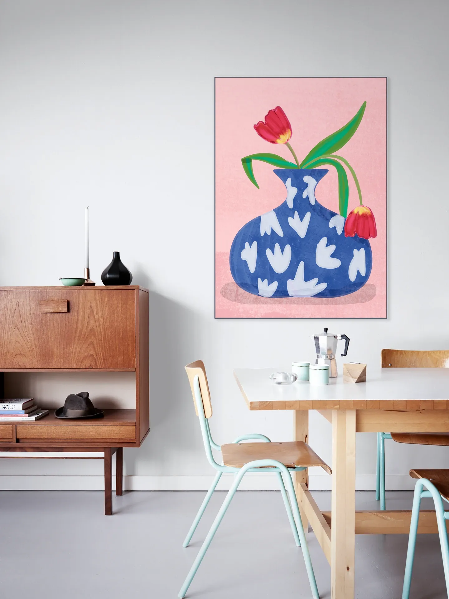 Tulpe in vase
