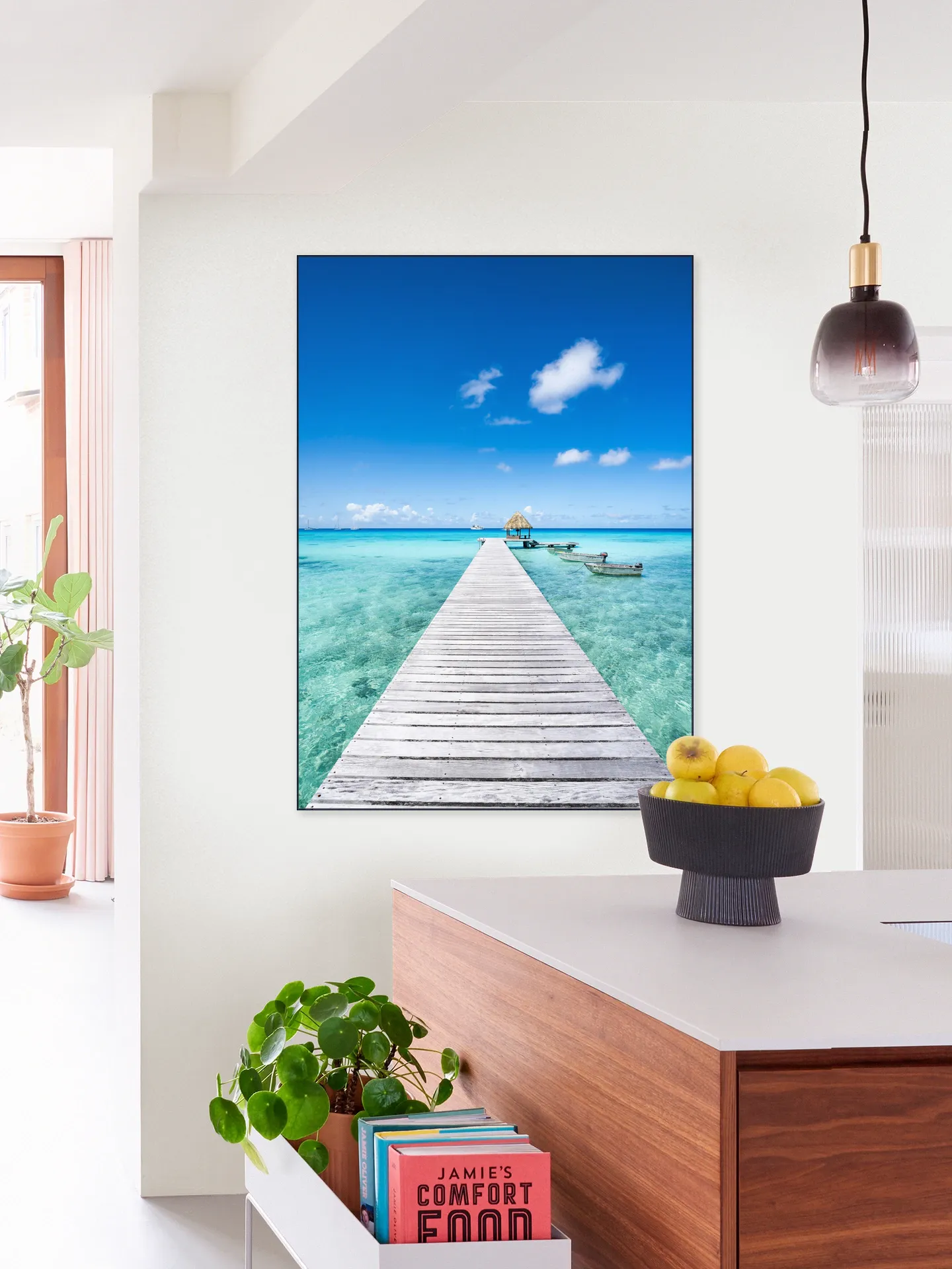 Wooden Pier - French Polynesia