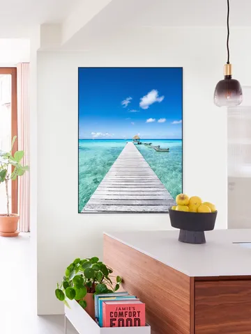 Wooden Pier - French Polynesia