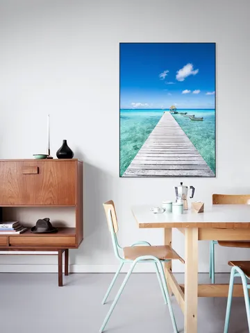 Wooden Pier - French Polynesia