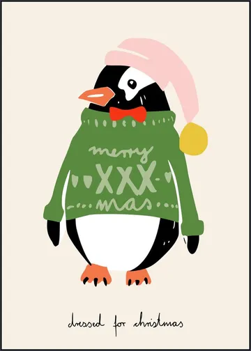 Dressed For Christmas Penguin