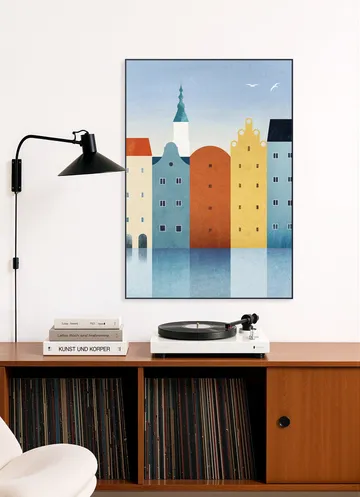 Colorful Houses - Canal City