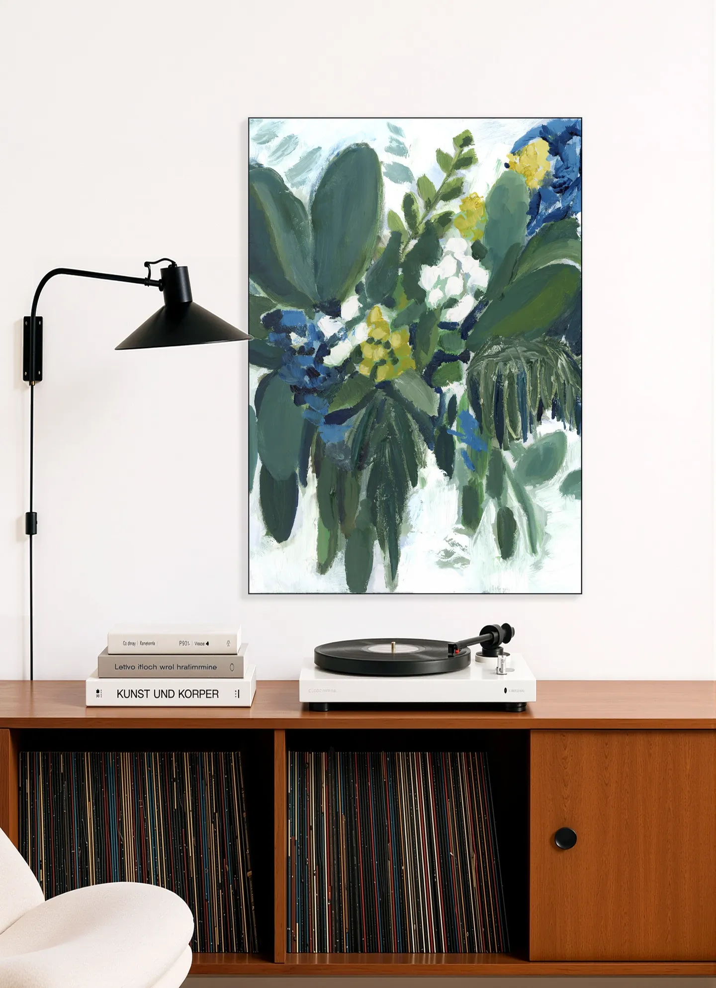 Blue Dream Floral