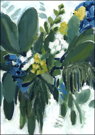 Blue Dream Floral