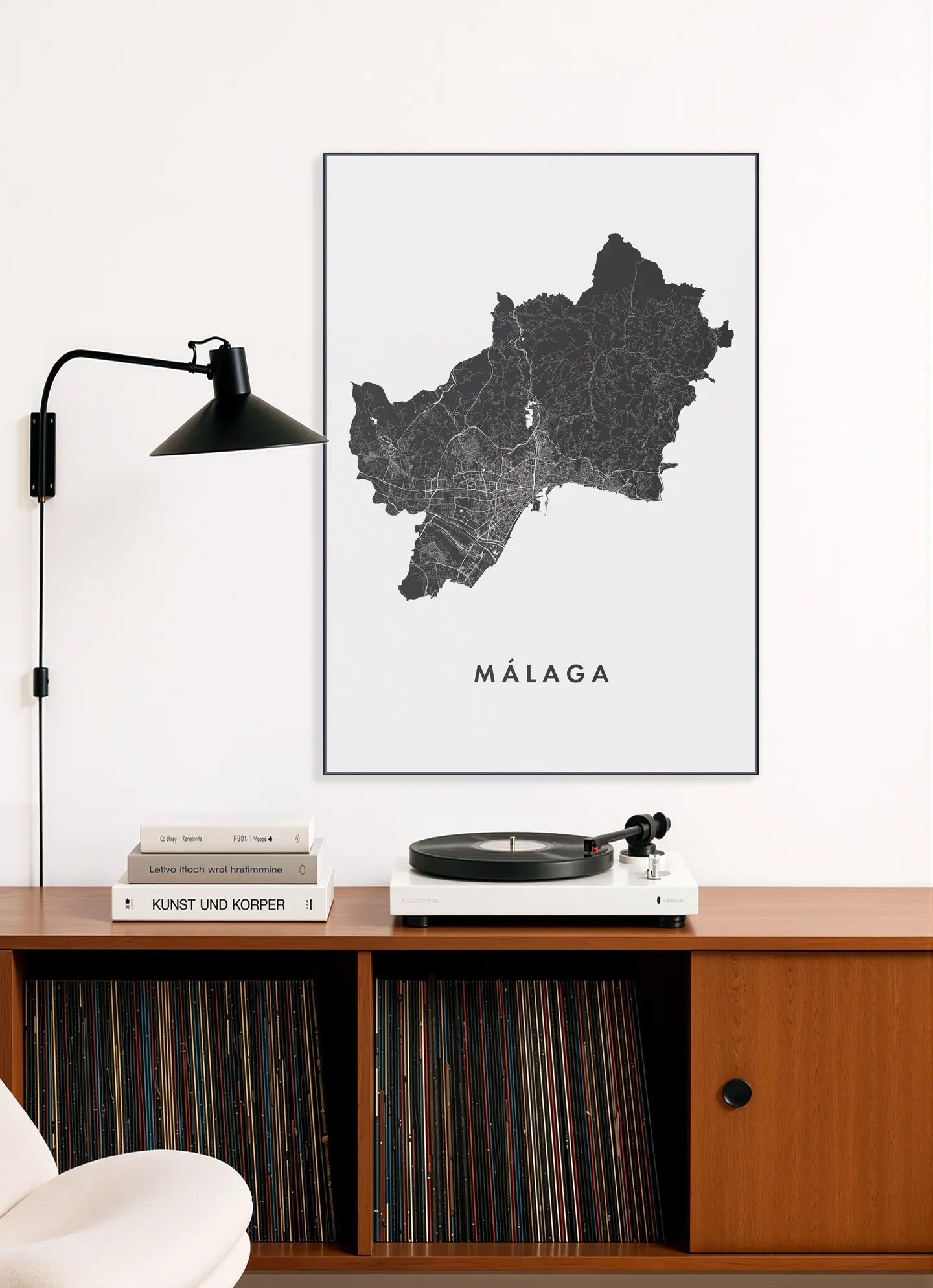 Málaga City Map