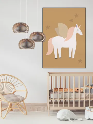 Winged Unicorn Ochre