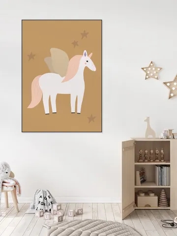 Winged Unicorn Ochre