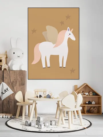 Winged Unicorn Ochre
