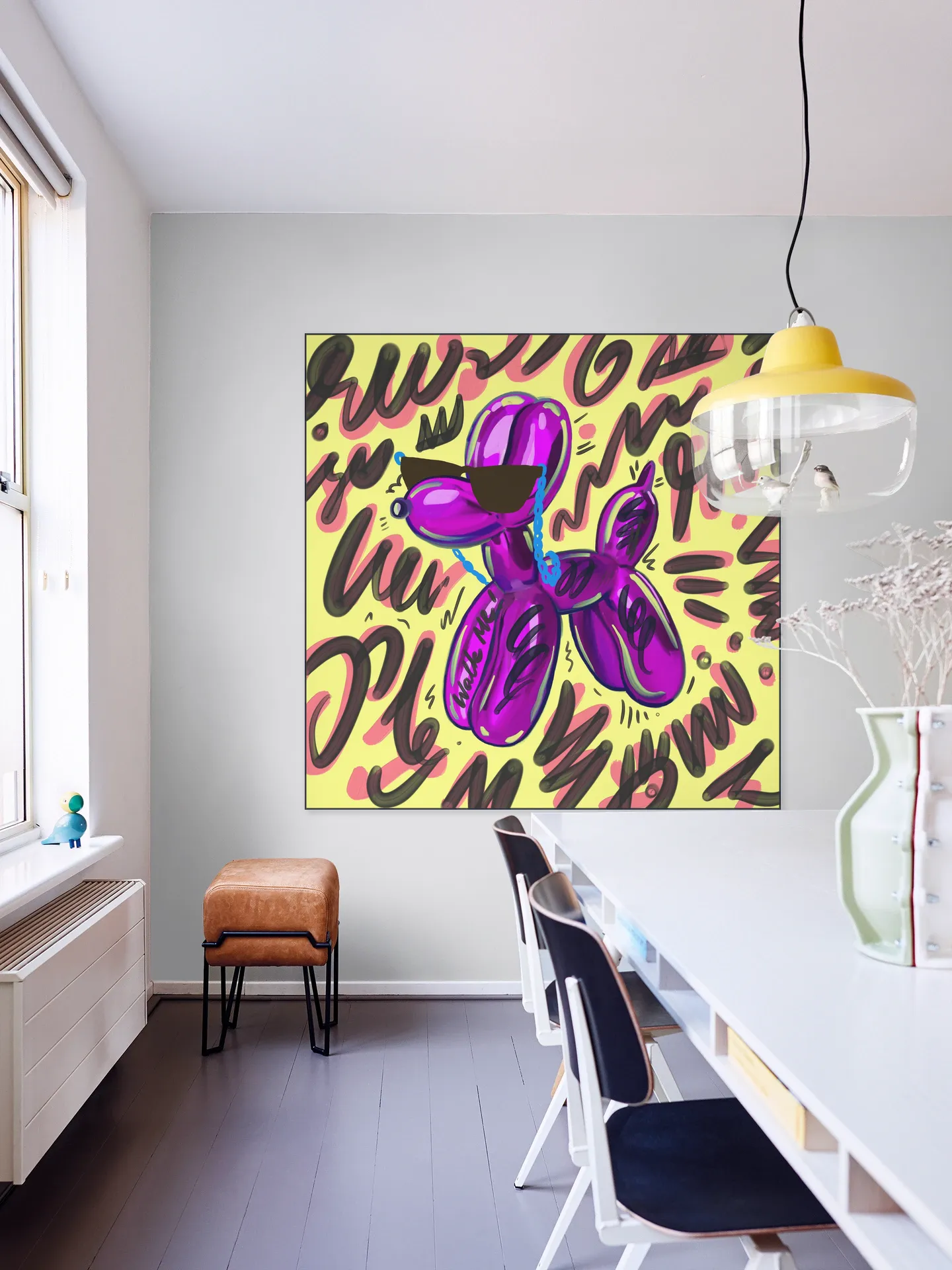 Balloon Dog - Yellow