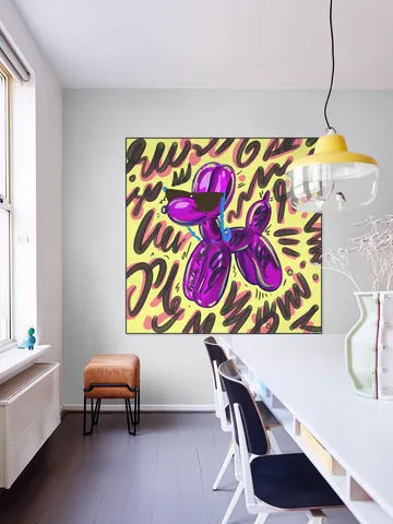 Balloon Dog - Yellow
