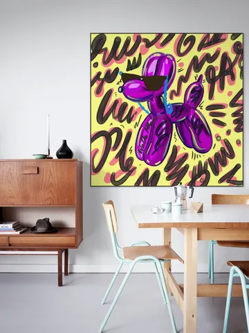 Balloon Dog - Yellow