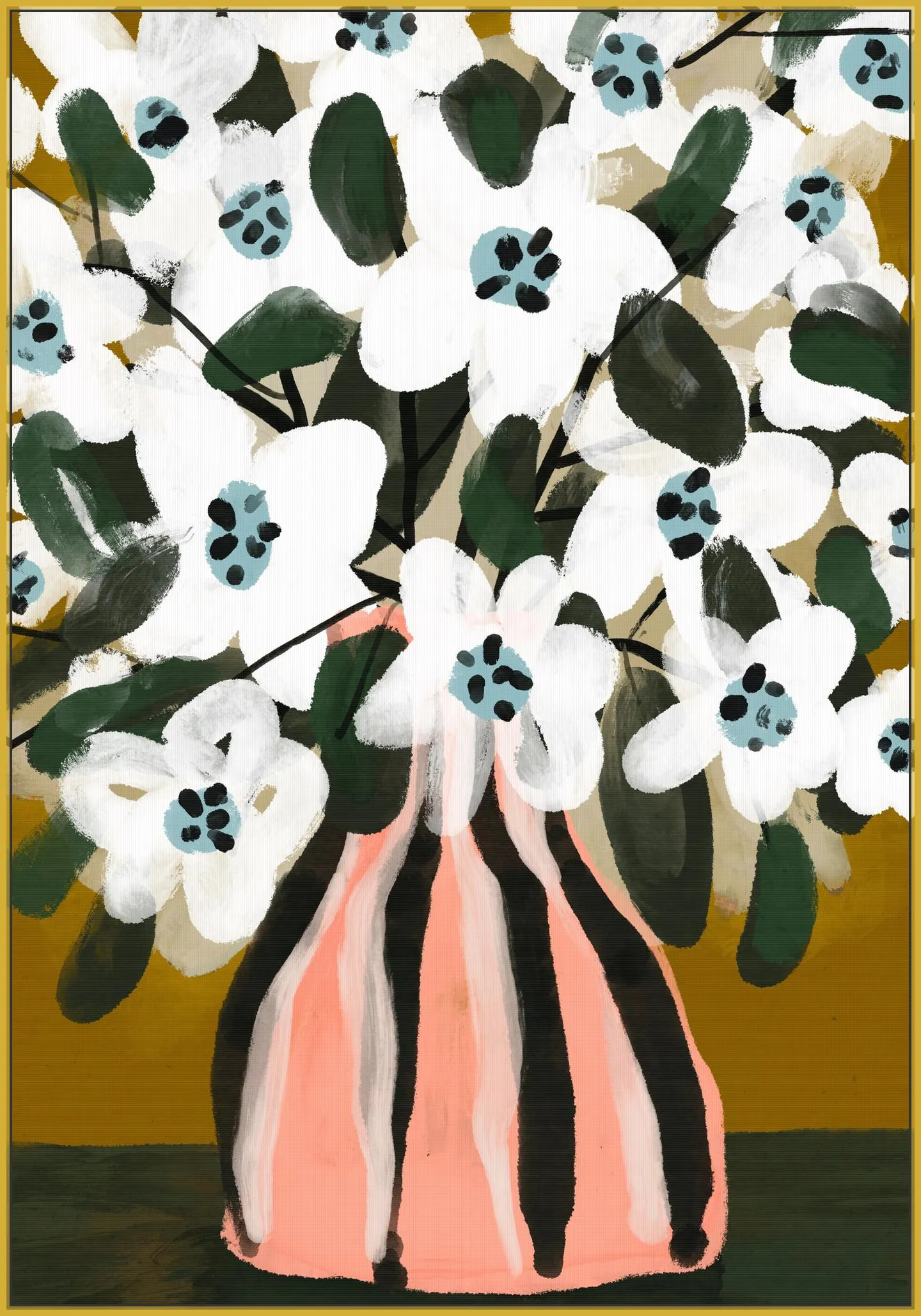 Pastel Flower Impression No 9