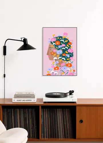 Colourful Flower Lady