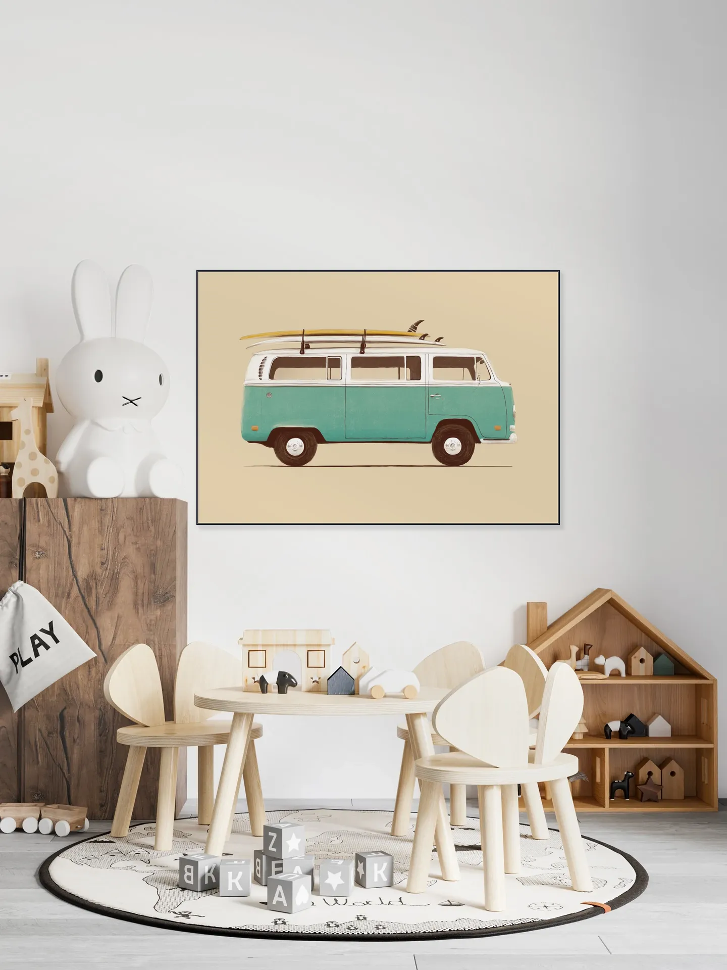 Blue Van