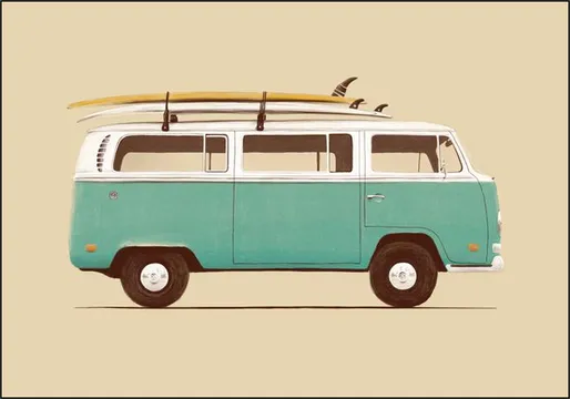 Blue Van