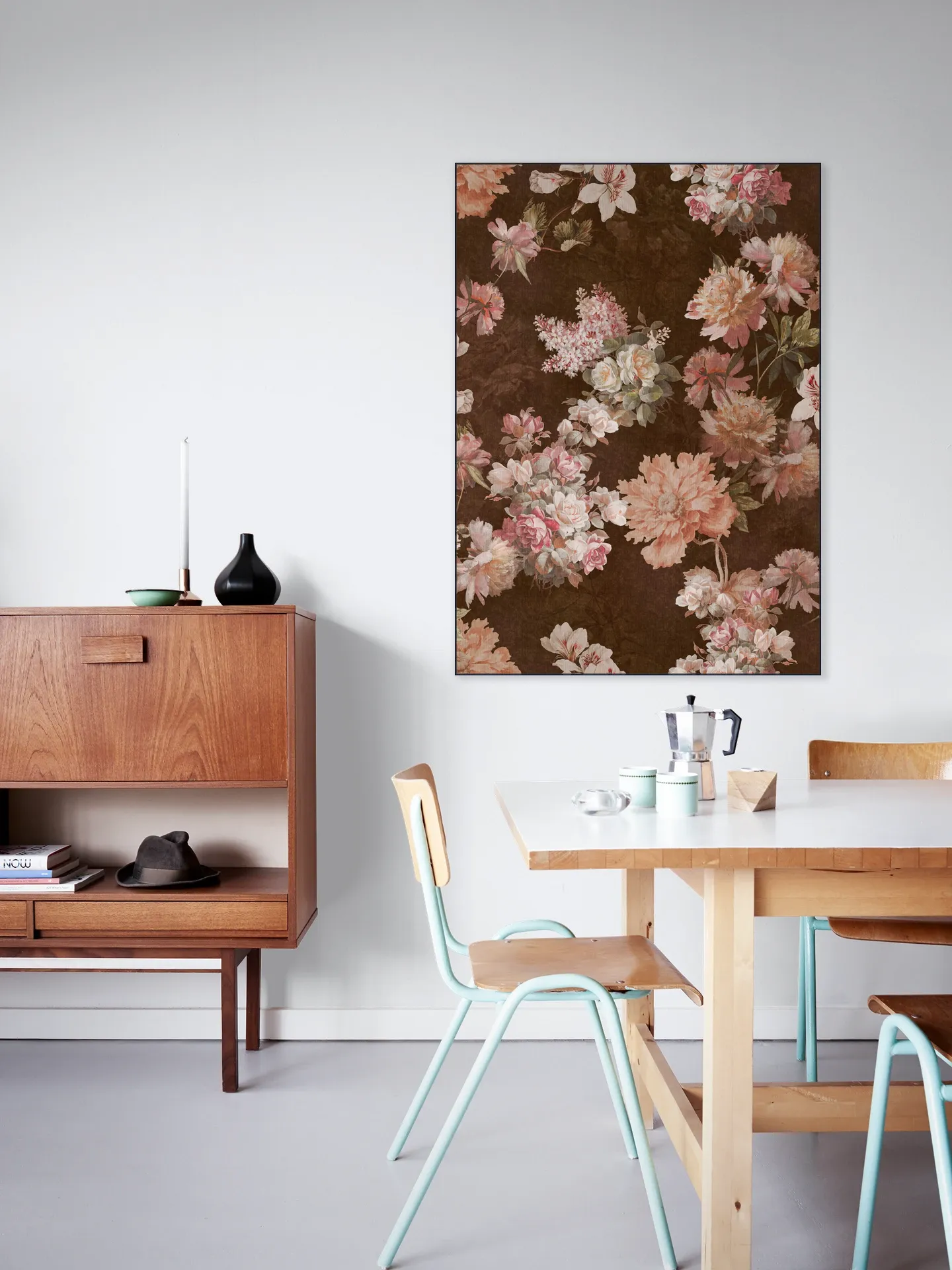 Moody Baroque Roses and Flowers