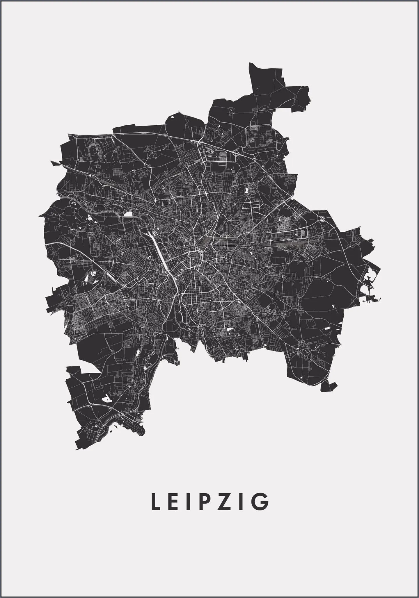 Leipzig City Map