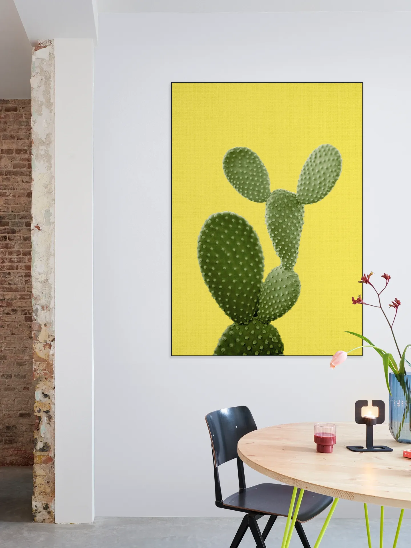 Cactus Yellow Print 87