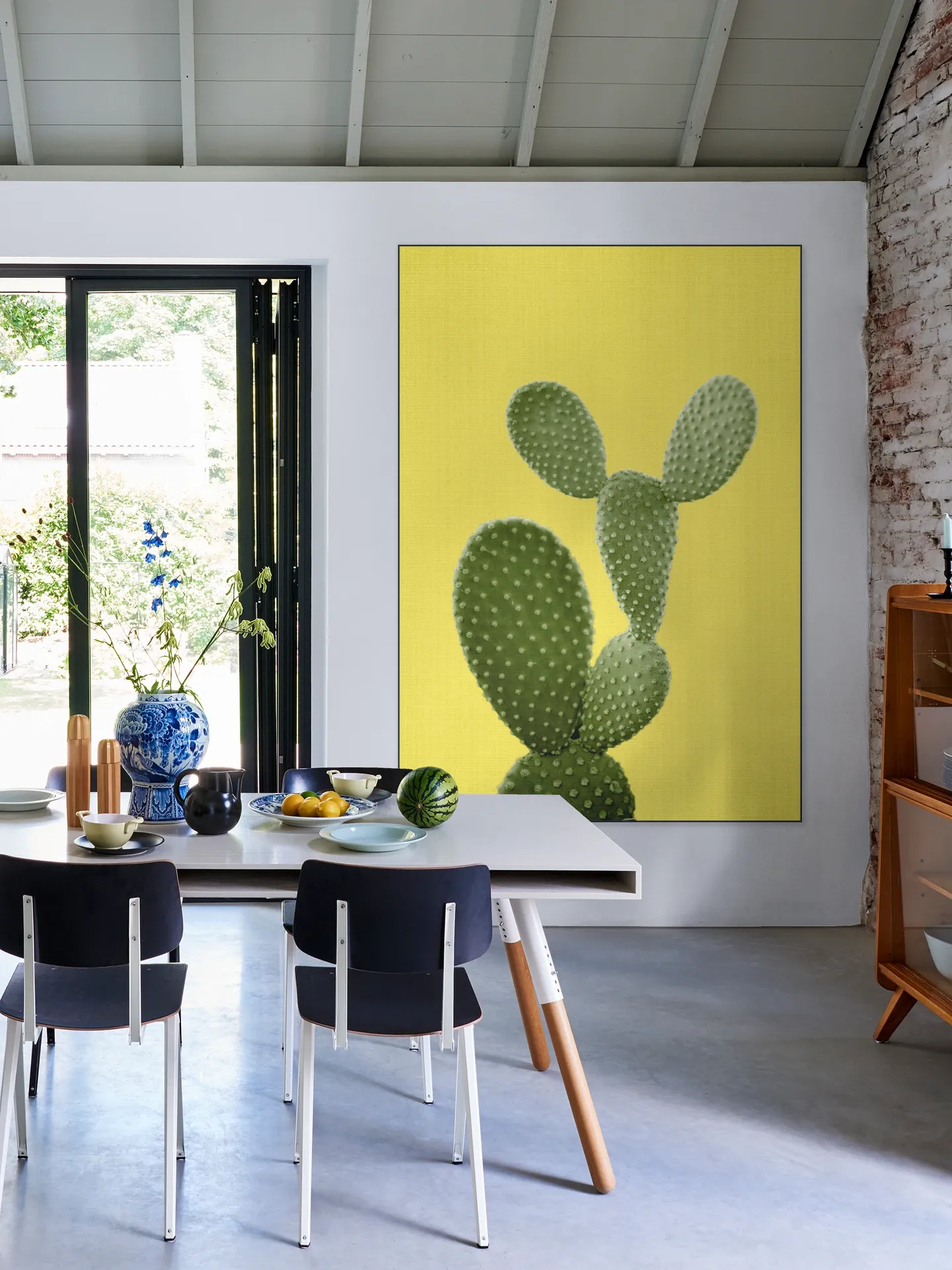 Cactus Yellow Print 87