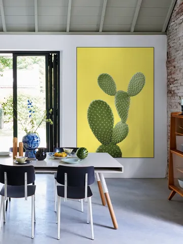 Cactus Yellow Print 87