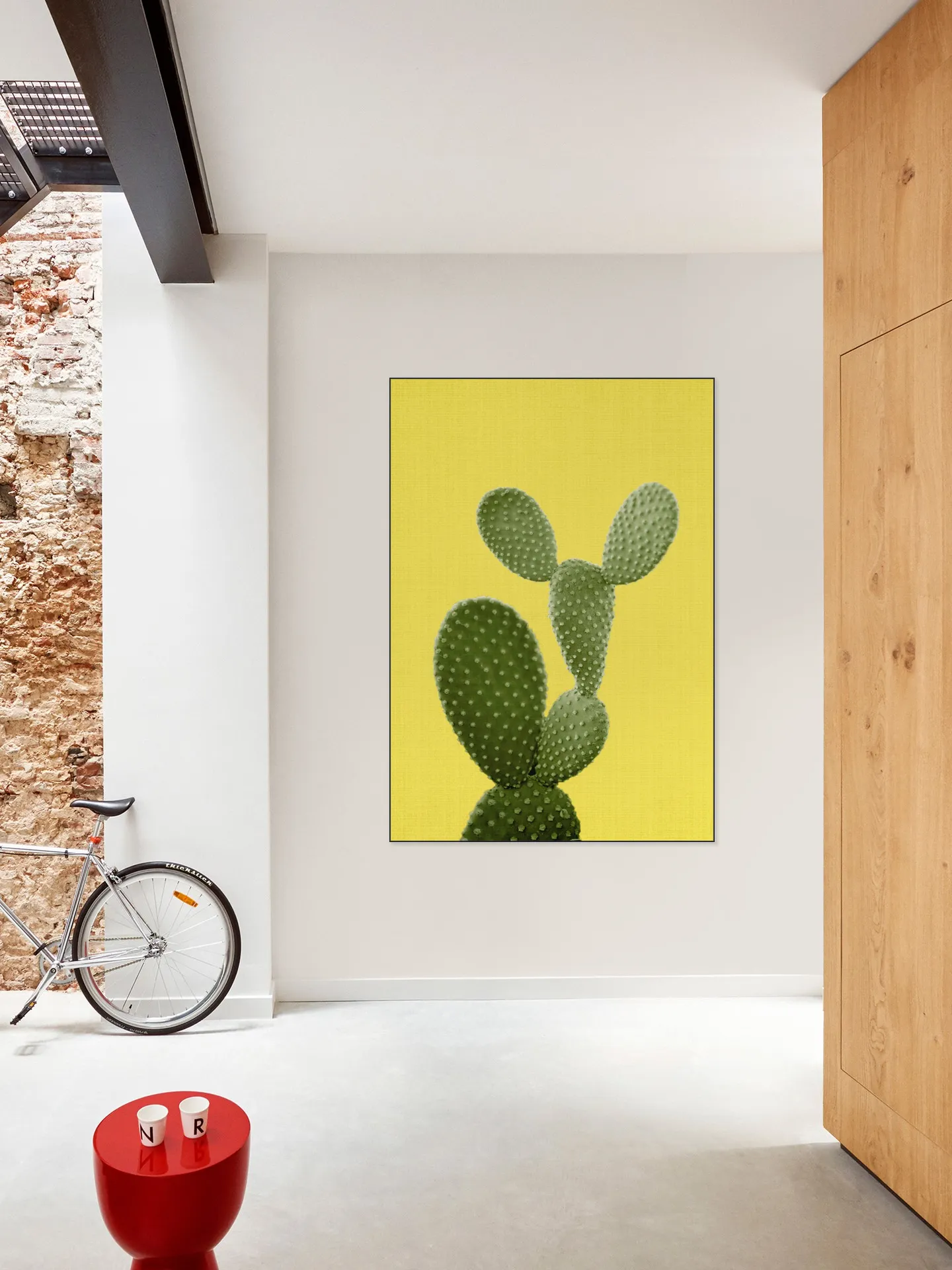 Cactus Yellow Print 87