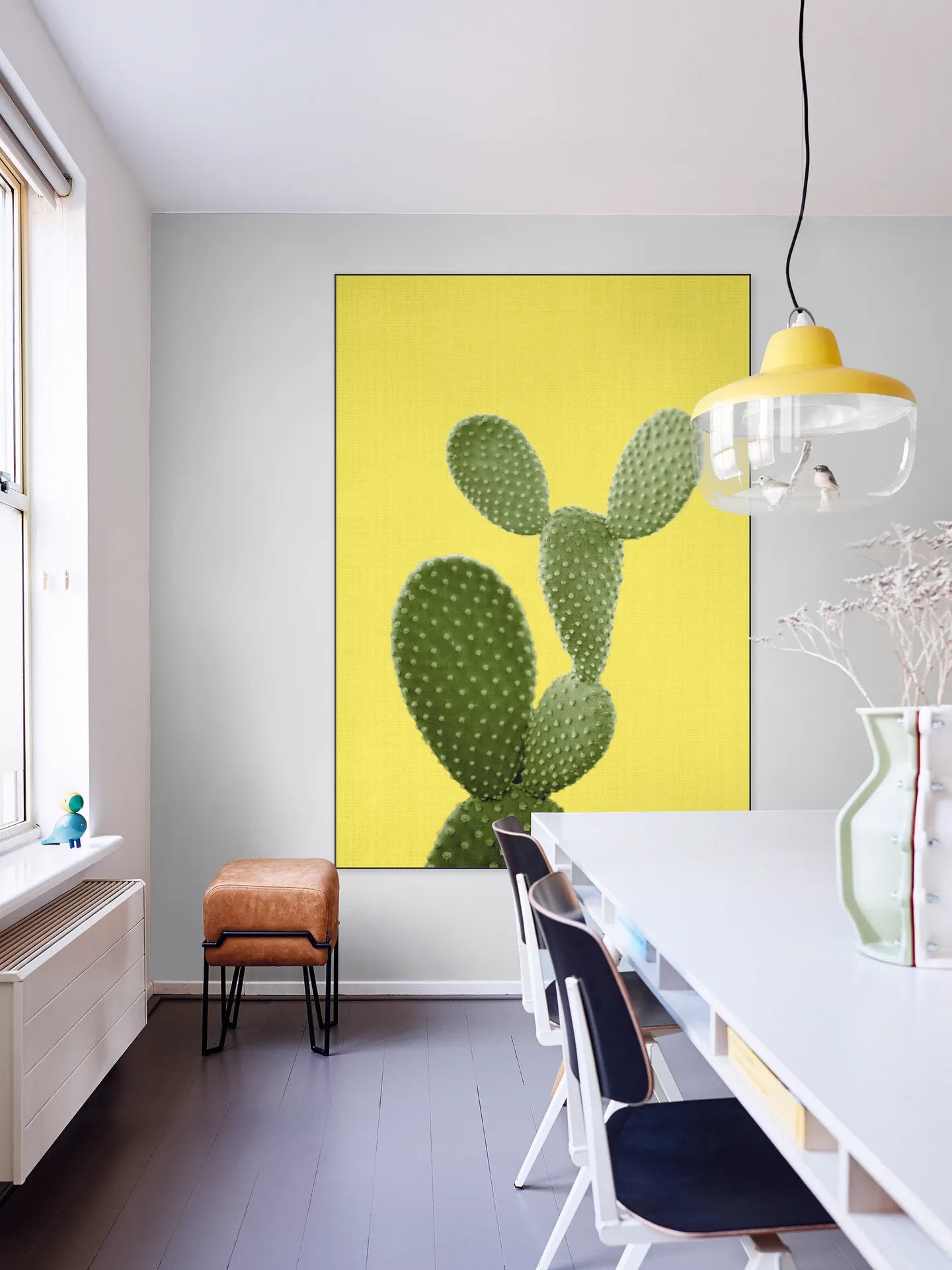 Cactus Yellow Print 87