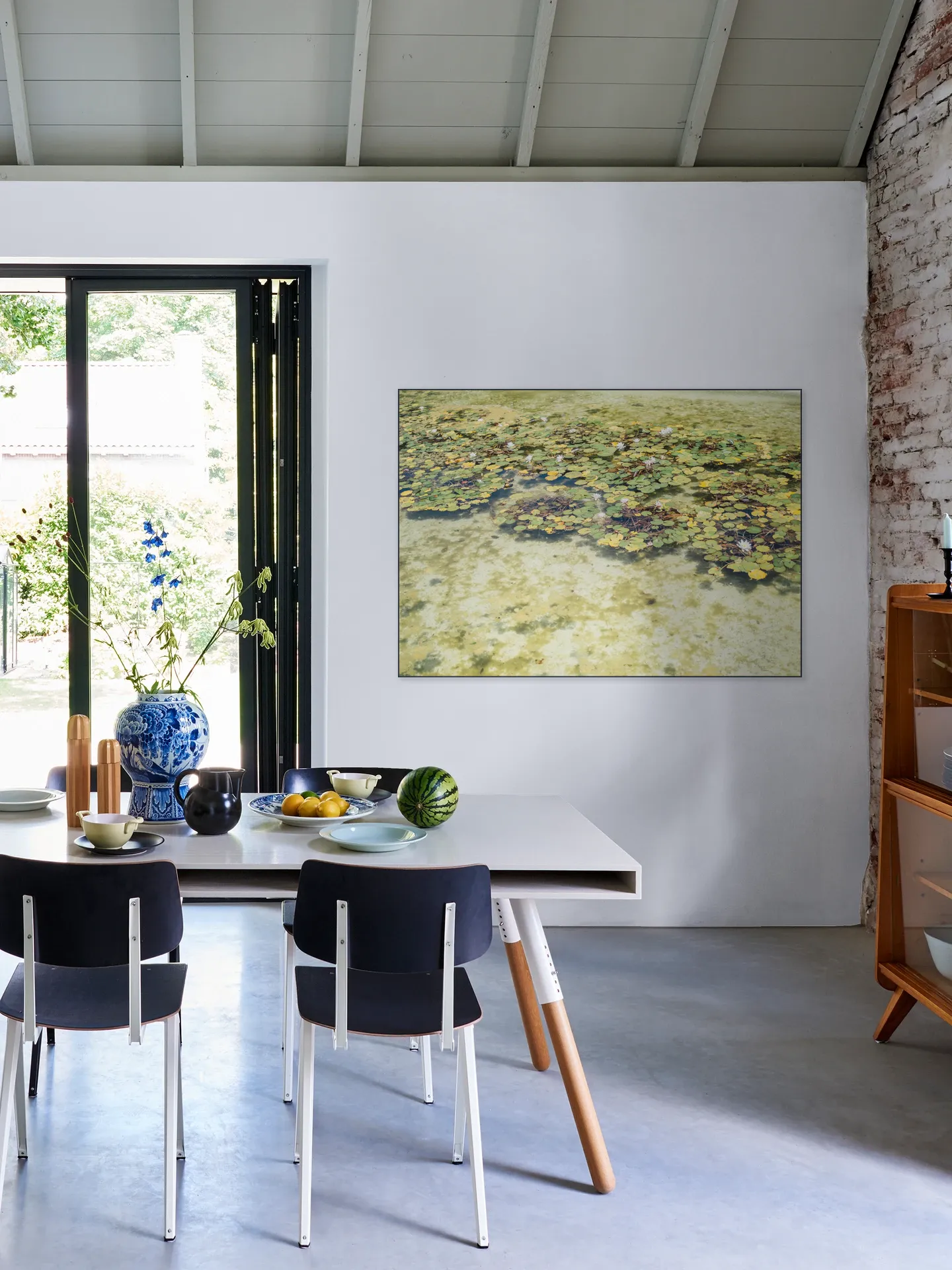 Green Water Lilies