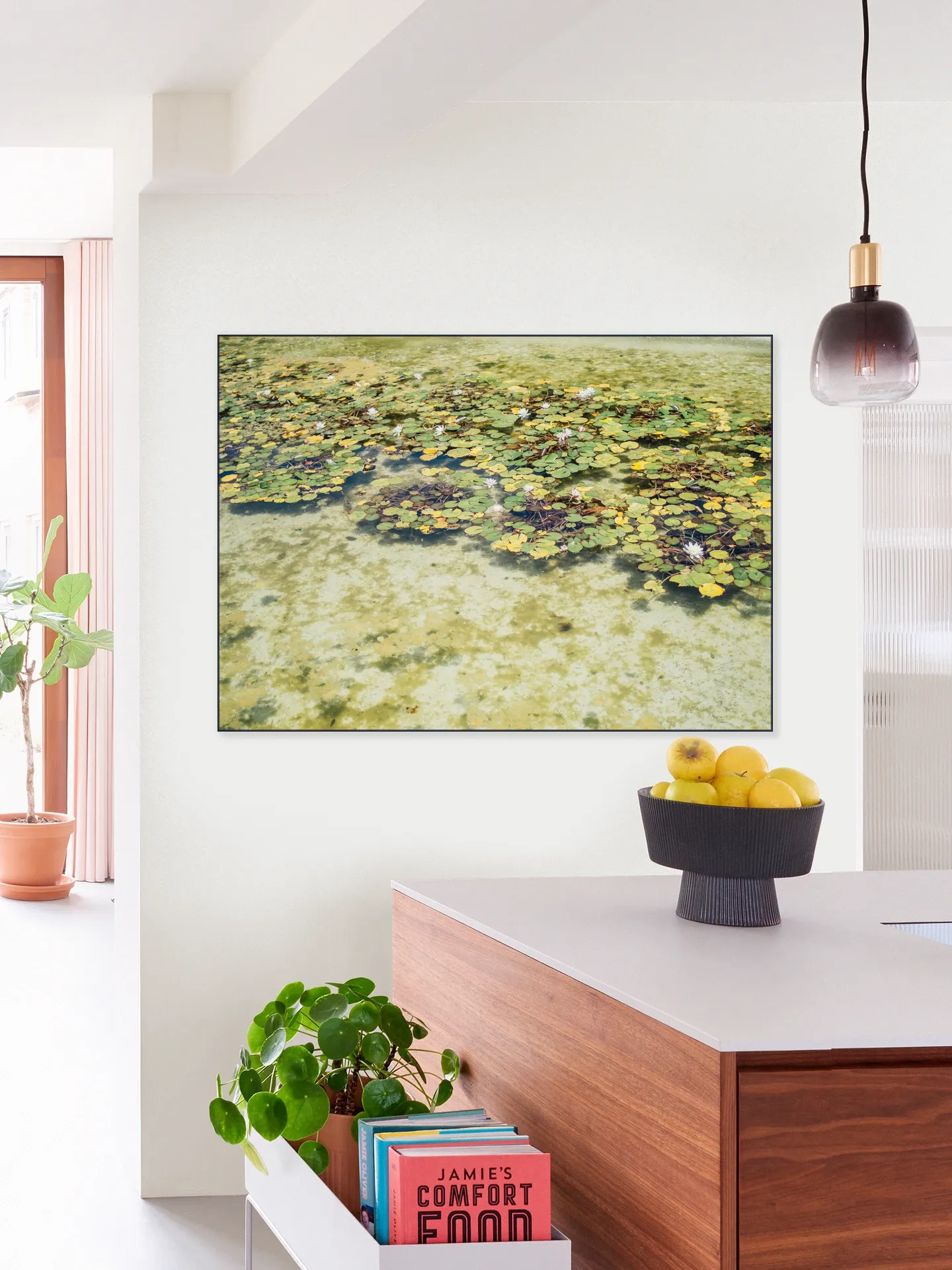 Green Water Lilies