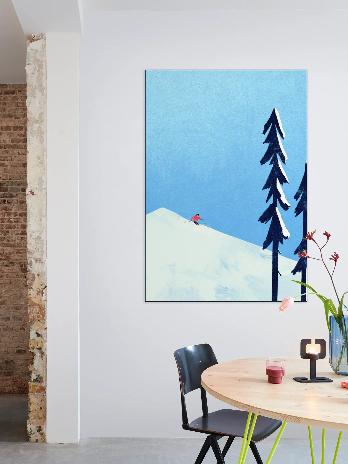 Minimalist Ski